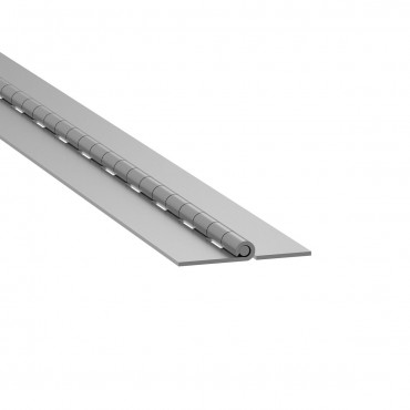 Heavy Duty Zinc Plated Steel Piano Hinge - 50.8mm Wide